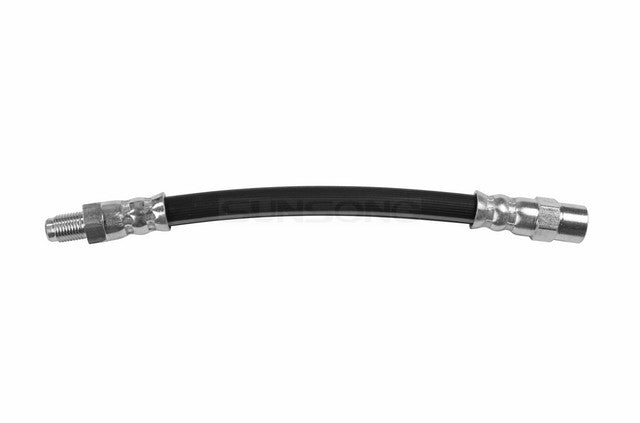 Sunsong Brake Hydraulic Hose P/N:2203441 Fits: Audi 5000, Audi 80, Audi 80 Quattro, Audi 90, Audi 90 Quattro, Audi Cabriolet, Audi Coupe Quattro, Audi Quattro, Volkswagen Corrado, Volkswagen Eurovan, Volkswagen Golf, Volkswagen Jetta, Volkswagen Passat - Image 1