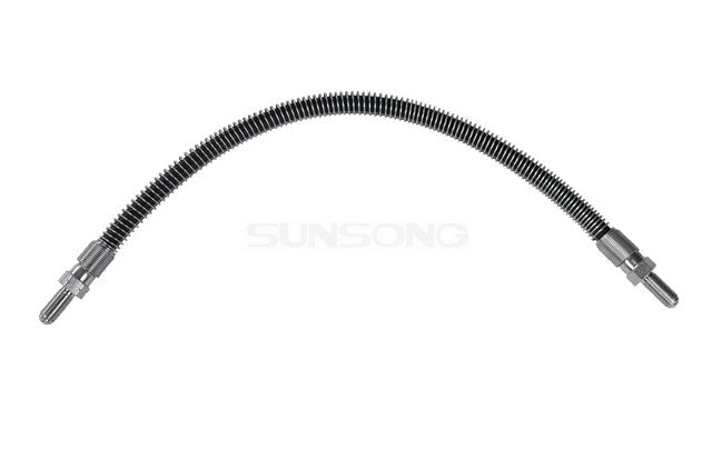 Sunsong Brake Hydraulic Hose P/N:2203463 Fits: Jaguar Vanden Plas 87-82, Jaguar Xj6 87-74, Jaguar Xjs 92-76, Land Rover Defender 110 1993, Land Rover Defender 90 1997, Land Rover Defender 90 95-94 - Image 1