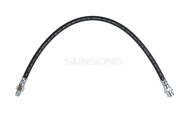 Sunsong Brake Hydraulic Hose P/N:2203519 Fits: Chevrolet 3e, Chevrolet 3g, Chevrolet K10 Pickup, Chevrolet K20 Pickup, Chevrolet Suburban, Chevrolet Truck, GMC 1000 Series, GMC I1000, GMC I1500, GMC K1000 - Image 1