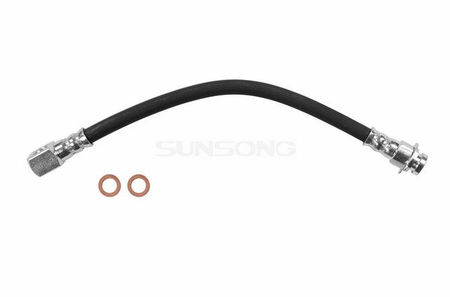 Sunsong Brake Hydraulic Hose P/N:2203525 Fits: Buick Skyhawk 1975, Chevrolet Monza 1975, Chevrolet Vega 76-71, Oldsmobile Starfire 1975, Pontiac Astre 76-75 - Image 1