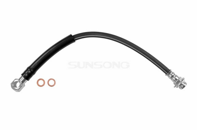 Sunsong Brake Hydraulic Hose P/N:2203536 Fits: Buick Century, Buick Regal, Chevrolet Chevelle, Chevrolet El Camino, Chevrolet Laguna, Chevrolet Malibu, Chevrolet Monte Carlo, GMC Sprint, Oldsmobile Cutlass, Oldsmobile Cutlass Supreme - Image 1