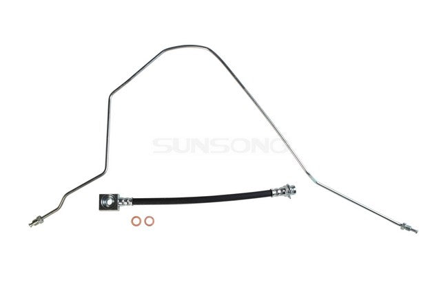 Sunsong Brake Hydraulic Hose P/N:2203570 Fits: Ford F-53 Motorhome Chassis 97-92, Ford F-59 Commercial Stripped Chassis 94-92, Ford F-super Duty 97-92 - Image 1