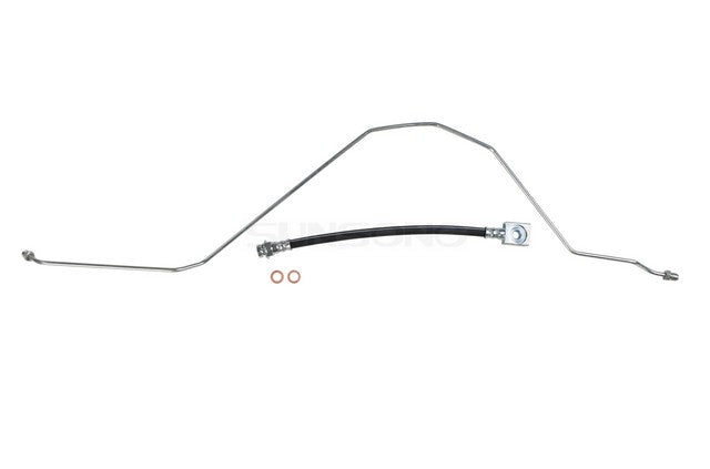 Sunsong Brake Hydraulic Hose P/N:2203571 Fits: Ford F-53 Motorhome Chassis 91-89, Ford F-59 Commercial Stripped Chassis 91-89, Ford F-super Duty 91-89 - Image 1