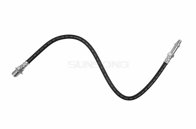 Sunsong Brake Hydraulic Hose P/N:2203578 Fits: Chevrolet K10 Pickup, Chevrolet K20 Pickup, Chevrolet K20 Suburban, Chevrolet Suburban, GMC 1000 Series, GMC I1000, GMC I1500, GMC K1000, GMC K1000 Pickup, GMC K15/k1500 Pickup, GMC Suburban - Image 1