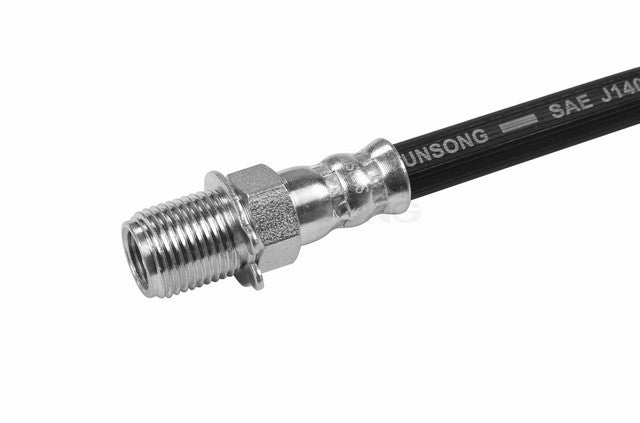 Sunsong Brake Hydraulic Hose P/N:2203578 Fits: Chevrolet K10 Pickup, Chevrolet K20 Pickup, Chevrolet K20 Suburban, Chevrolet Suburban, GMC 1000 Series, GMC I1000, GMC I1500, GMC K1000, GMC K1000 Pickup, GMC K15/k1500 Pickup, GMC Suburban - Image 3