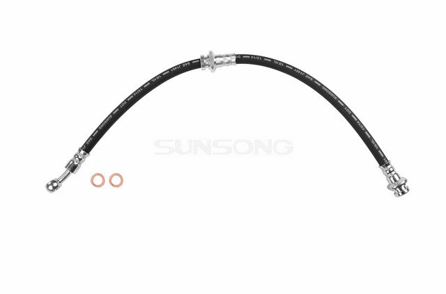 Sunsong Brake Hydraulic Hose P/N:2203626 Fits: Chevrolet Metro 01-98, Geo Metro 97-92, Pontiac Firefly 00-95, Suzuki Swift 01-90 - Image 1