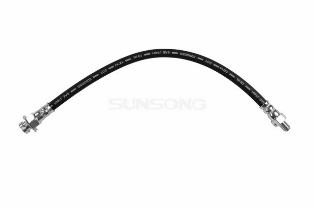Sunsong Brake Hydraulic Hose P/N:2203627 Fits: Hudson Commodore Series, Hudson Hornet, Hudson Pacemaker, Hudson Super Wasp, Hudson Wasp, Packard Clipper, Studebaker 2r10, Studebaker 2r11, Studebaker 2r16, Studebaker 2r17 - Image 1
