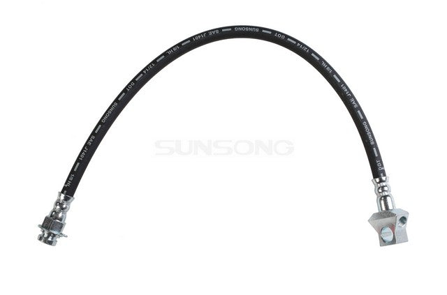 Sunsong Brake Hydraulic Hose P/N:2203651 Fits: Dodge M300, Dodge M350, Dodge M400, Ford E-100 Econoline, Ford E-100 Econoline Club Wagon, Ford E-150 Econoline, Ford E-150 Econoline Club Wagon, Ford E-250 Econoline, Ford E-250 Econoline Club Wagon - Image 1