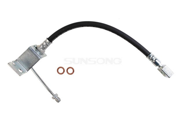 Sunsong Brake Hydraulic Hose P/N:2203667 Fits: Ford F-53 Motorhome Chassis 97-89, Ford F-59 Commercial Stripped Chassis 94-89, Ford F-super Duty 97-89 - Image 1
