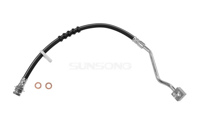 Sunsong Brake Hydraulic Hose P/N:2203675 Fits: Ford Excursion 05-00, Ford F-250 Super Duty 04-99, Ford F-350 Super Duty 04-99, Ford Lobo 00-99 - Image 1