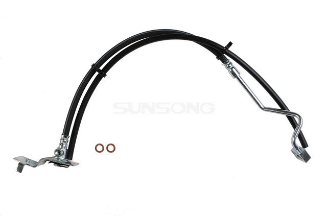Sunsong Brake Hydraulic Hose P/N:2203700 Fits: Ford F-250 2001, Ford F-250 Super Duty 01-99, Ford F-350 Super Duty 01-99 - Image 1