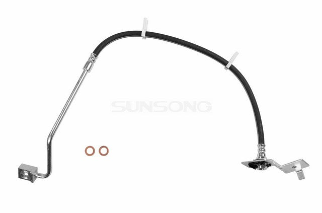 Sunsong Brake Hydraulic Hose P/N:2203703 Fits: Ford F-450 Super Duty 04-99, Ford F-550 Super Duty 04-99 - Image 1