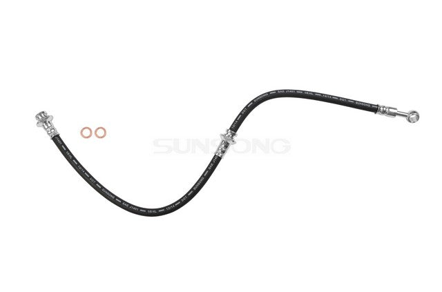 Sunsong Brake Hydraulic Hose P/N:2203705 Fits: Infiniti I30 01-96, Infiniti I35 04-02, Nissan Maxima 01-94 - Image 1