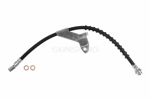 Sunsong Brake Hydraulic Hose P/N:2203725 Fits: Buick Reatta 89-88, Buick Riviera 89-86, Cadillac Allante 89-87, Cadillac Eldorado 89-86, Cadillac Seville 89-86, Oldsmobile Toronado 89-86 - Image 1