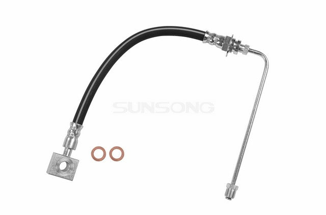 Sunsong Brake Hydraulic Hose P/N:2203727 Fits: Ford E-450 Econoline Super Duty 02-00, Ford Econoline Super Duty 99-96 - Image 1