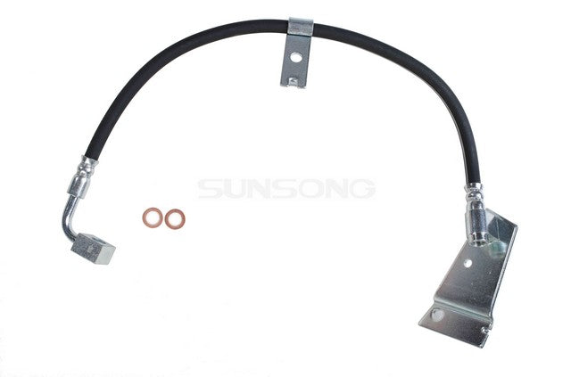 Sunsong Brake Hydraulic Hose P/N:2203753 Fits: Dodge B150 1994, Dodge B1500 97-95, Dodge B250 1994, Dodge B2500 97-95, Dodge B350 1994, Dodge B3500 97-95 - Image 1