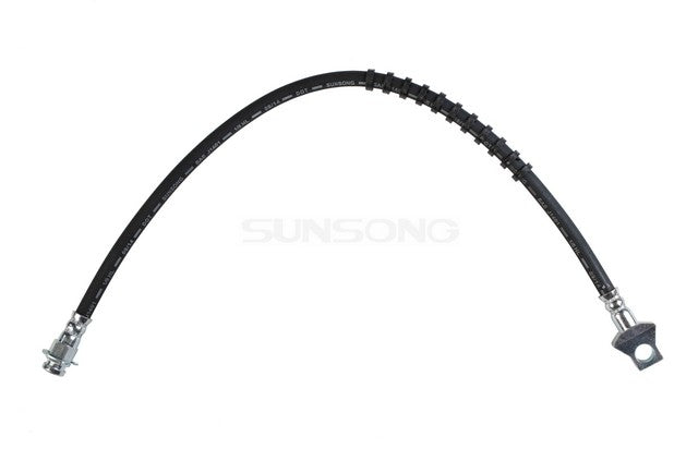 Sunsong Brake Hydraulic Hose P/N:2203784 Fits: Dodge B150 89-86, Dodge B1500 1998, Dodge B250 89-86, Dodge B2500 1998, Dodge B350 85-82, Dodge B3500 1998, Plymouth Pb350 83-82 - Image 1