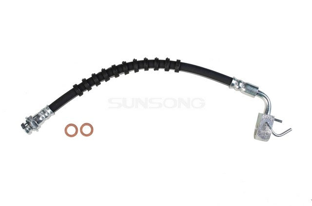 Sunsong Brake Hydraulic Hose P/N:2203791 Fits: Ford Thunderbird 76-75, Lincoln Mark Iv 76-75, Lincoln Mark V 79-77 - Image 1