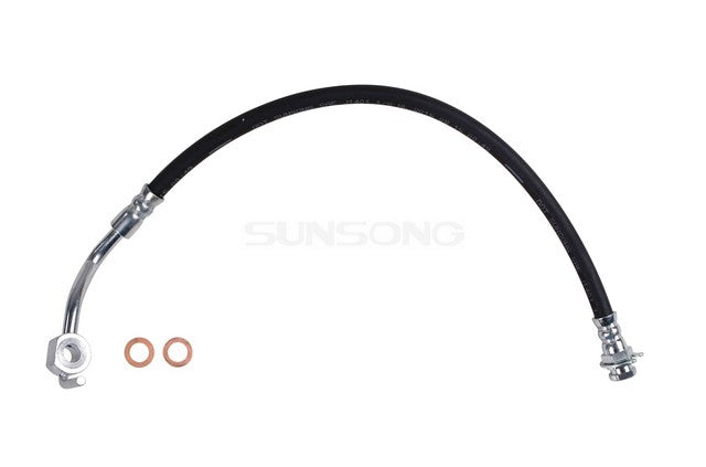 Sunsong Brake Hydraulic Hose P/N:2203793 Fits: Ford E-250 Econoline 76-75, Ford E-250 Econoline Club Wagon 76-75, Ford E-350 Econoline 1975 - Image 1