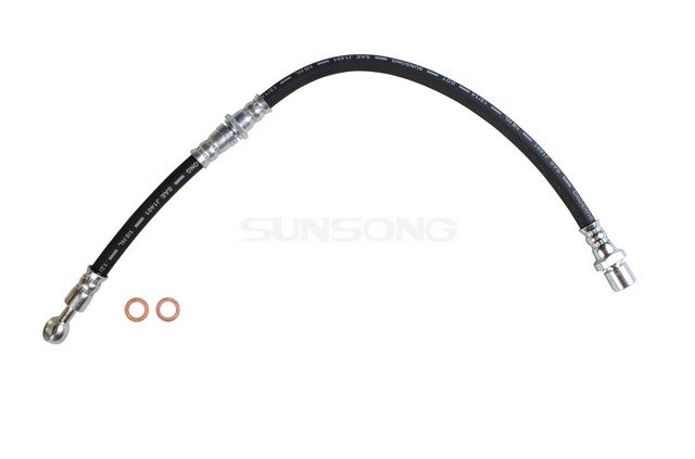 Sunsong Brake Hydraulic Hose P/N:2203808 Fits: Subaru Dl 89-84, Subaru Gl 89-84, Subaru Loyale 94-90, Subaru Xt 91-85 - Image 1