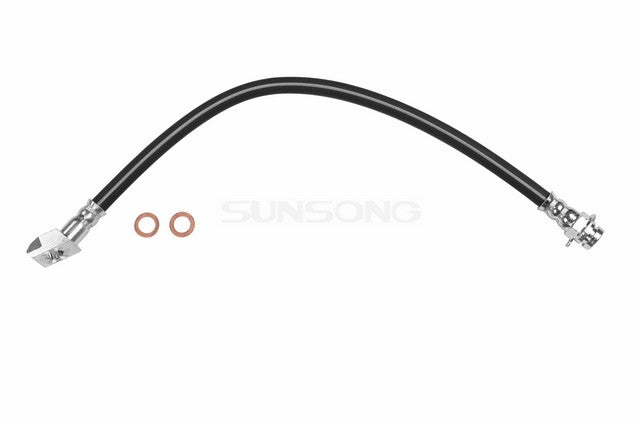Sunsong Brake Hydraulic Hose P/N:2203822 Fits: Saturn Sc 92-91, Saturn Sc1 02-93, Saturn Sc2 02-93, Saturn Sl 02-91, Saturn Sl1 02-91, Saturn Sl2 02-91, Saturn Sw1 99-93, Saturn Sw2 01-93 - Image 1