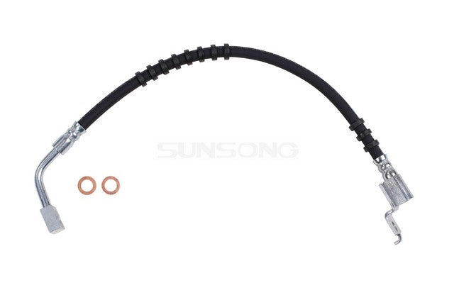 Sunsong Brake Hydraulic Hose P/N:2203827 Fits: Jeep Cherokee 93-91, Jeep Comanche 92-91 - Image 1