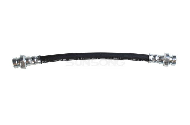 Sunsong Brake Hydraulic Hose P/N:2203865 Fits: Dodge Colt 94-93, Eagle Summit 96-93, Mitsubishi Mirage 02-93, Plymouth Colt 94-93 - Image 1