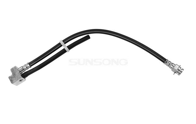 Sunsong Brake Hydraulic Hose P/N:2203884 Fits: Ford F-53 Motorhome Chassis 91-89, Ford F-59 Commercial Stripped Chassis 91-89, Ford F-super Duty 91-89 - Image 1