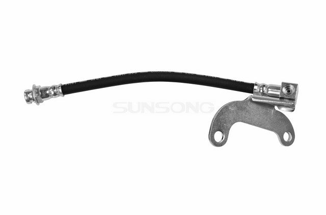 Sunsong Brake Hydraulic Hose P/N:2203909 Fits: Ford Country Sedan, Ford Country Squire, Ford Custom, Ford Custom 500, Ford Galaxie 500, Ford Ltd, Ford Ranch Wagon, Ford Thunderbird, Lincoln Continental, Lincoln Mark Iii - Image 1