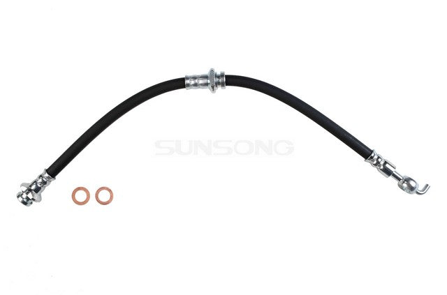 Sunsong Brake Hydraulic Hose P/N:2203936 Fits: Honda Passport 01-98, Isuzu Amigo 00-98, Isuzu Axiom 2002, Isuzu Rodeo 01-98, Isuzu Rodeo Sport 2001 - Image 1