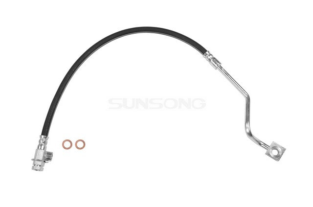 Sunsong Brake Hydraulic Hose P/N:2203946 Fits: Ford F-250 2001, Ford F-250 Super Duty 01-99, Ford F-350 Super Duty 01-99 - Image 1