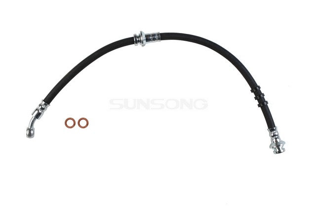 Sunsong Brake Hydraulic Hose P/N:2203947 Fits: Nissan Nx 93-91, Nissan Sentra 94-91, Nissan Tsubame 04-93, Nissan Tsuru 12-91 - Image 1