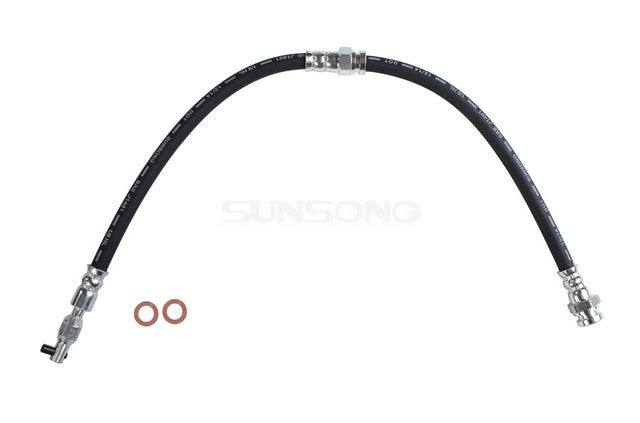 Sunsong Brake Hydraulic Hose P/N:2203972 Fits: Mazda B2000 87-86, Mazda B2200 91-87, Mazda B2600 91-87 - Image 1