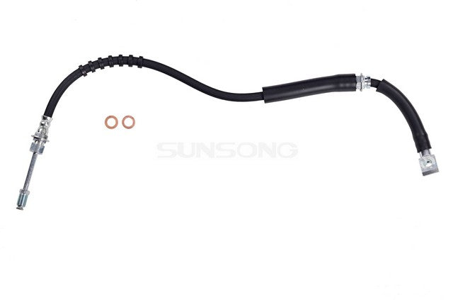 Sunsong Brake Hydraulic Hose P/N:2204006 Fits: Chevrolet C50 89-88, Chevrolet C60 89-88, Chevrolet S7 90-88, GMC C5000 90-88, GMC C6000 90-88 - Image 1