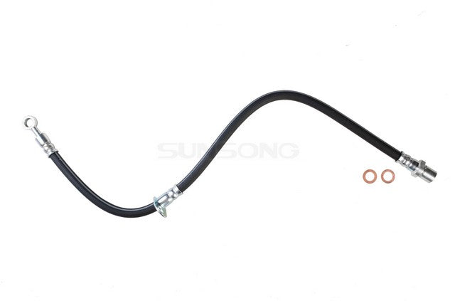 Sunsong Brake Hydraulic Hose P/N:2204010 Fits: Subaru Baja 2003, Subaru Baja 2006, Subaru Forester 08-03, Subaru Legacy 01-99, Subaru Outback 09-00 - Image 1