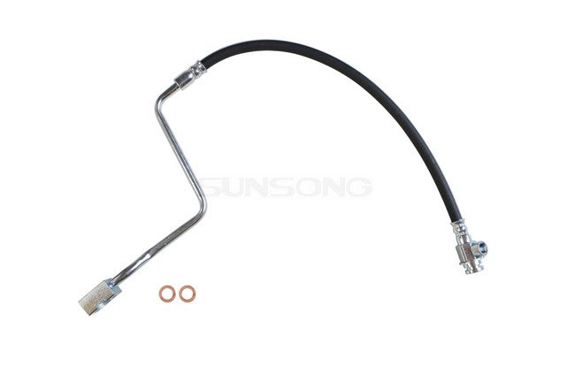 Sunsong Brake Hydraulic Hose P/N:2204013 Fits: Ford F-59 Commercial Stripped Chassis 1995, Ford F-super Duty 97-95 - Image 1