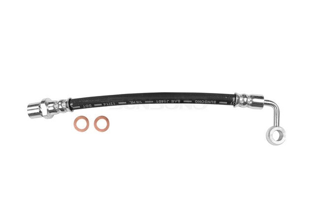 Sunsong Brake Hydraulic Hose P/N:2204040 Fits: Subaru Baja 06-03, Subaru Legacy 09-99, Subaru Outback 04-00 - Image 1