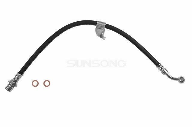 Sunsong Brake Hydraulic Hose P/N:2204046 Fits: Chevrolet Captiva Sport 15-08, Chevrolet Equinox 2017, GMC Terrain 2017, Saturn Vue 10-08 - Image 1