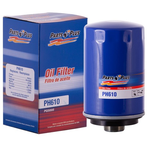 Parts Plus Engine Oil Filter P/N:PH610 Fits: Audi A3, Audi A3 Quattro, Audi A4, Audi A4 Allroad, Audi A4 Quattro, Audi A5, Audi A5 Quattro, Audi A6, Audi A6 Quattro, Audi Allroad - Image 4