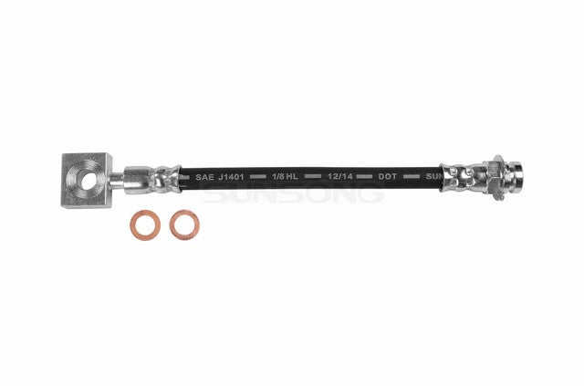 Sunsong Brake Hydraulic Hose P/N:2204093 Fits: Ford E-450 Econoline Super Duty 02-99, Ford Econoline Super Duty 99-96 - Image 1