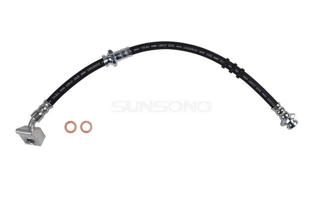 Sunsong Brake Hydraulic Hose P/N:2204290 Fits: Nissan Maxima 88-85, Nissan Stanza 89-86 - Image 1