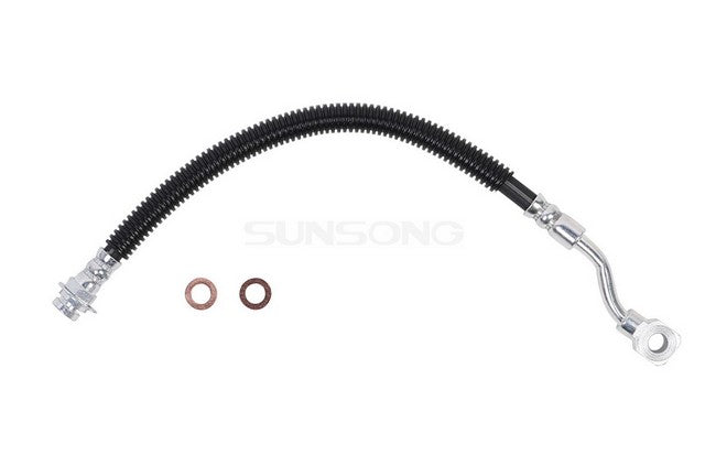 Sunsong Brake Hydraulic Hose P/N:2204344 Fits: Chevrolet Silverado 3500 07-01, Chevrolet Silverado 3500 Classic 2007, GMC Sierra 3500 06-01, GMC Sierra 3500 Classic 2007, GMC Sierra 3500 Hd 2007 - Image 1