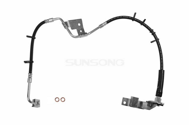 Sunsong Brake Hydraulic Hose P/N:2204354 Fits: Dodge Ram 1500 01-00, Dodge Ram 2500 02-00, Dodge Ram 3500 02-00 - Image 1