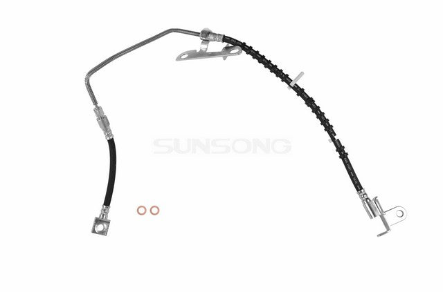 Sunsong Brake Hydraulic Hose P/N:2204361 Fits: Chrysler TOWN &amp; COUNTRY 05-03, Dodge Caravan 2005, Dodge Grand Caravan 06-03 - Image 1