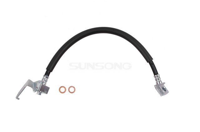 Sunsong Brake Hydraulic Hose P/N:2204370 Fits: Chrysler 300 10-05, Chrysler 300 18-15, Dodge Challenger 2017, Dodge Charger 10-06, Dodge Charger 18-14, Dodge Magnum 08-05 - Image 1