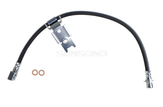 Sunsong Brake Hydraulic Hose P/N:2204383 Fits: Chrysler 300 10-05, Chrysler 300 14-12, Dodge Challenger 21-08, Dodge Charger 10-06, Dodge Charger 21-12, Dodge Magnum 08-06 - Image 1