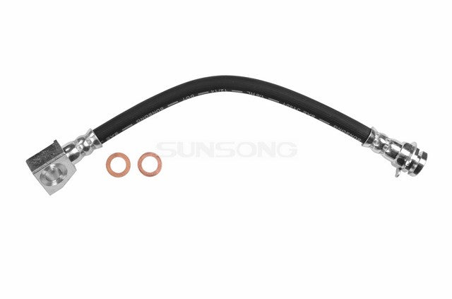 Sunsong Brake Hydraulic Hose P/N:2204388 Fits: Ford F-150 04-01, Ford F-250 99-97, Ford F-250 Super Duty 1999, Ford Lobo 03-01, Ford Lobo 1997 - Image 1