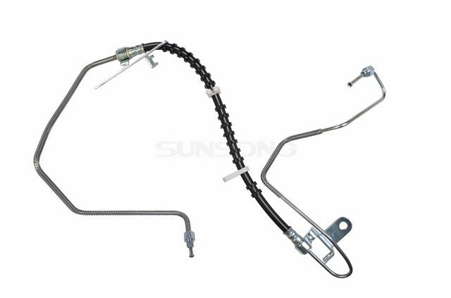 Sunsong Brake Hydraulic Hose P/N:2204396 Fits: Chrysler TOWN &amp; COUNTRY 07-04, Chrysler Voyager 03-01, Chrysler Voyager 2007, Dodge Caravan 07-01, Dodge Grand Caravan 02-01 - Image 1