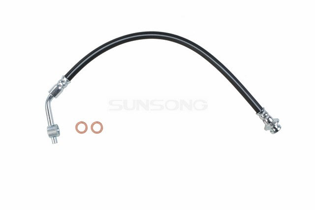 Sunsong Brake Hydraulic Hose P/N:2204402 Fits: Nissan Frontier 04-98, Nissan Np300 10-09, Nissan Xterra 04-00 - Image 1