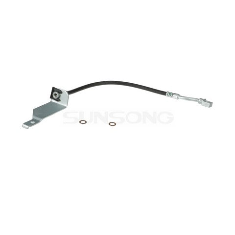 Sunsong Brake Hydraulic Hose P/N:2204410 Fits: Chevrolet Silverado 2500, Chevrolet Silverado 2500 Hd, Chevrolet Silverado 2500 Hd Classic, Chevrolet Silverado 3500, Chevrolet Silverado 3500 Classic, Chevrolet Suburban 2500, GMC Sierra 2500 - Image 1